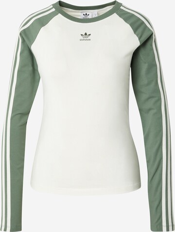 ADIDAS ORIGINALS T-shirt i vit: framsida