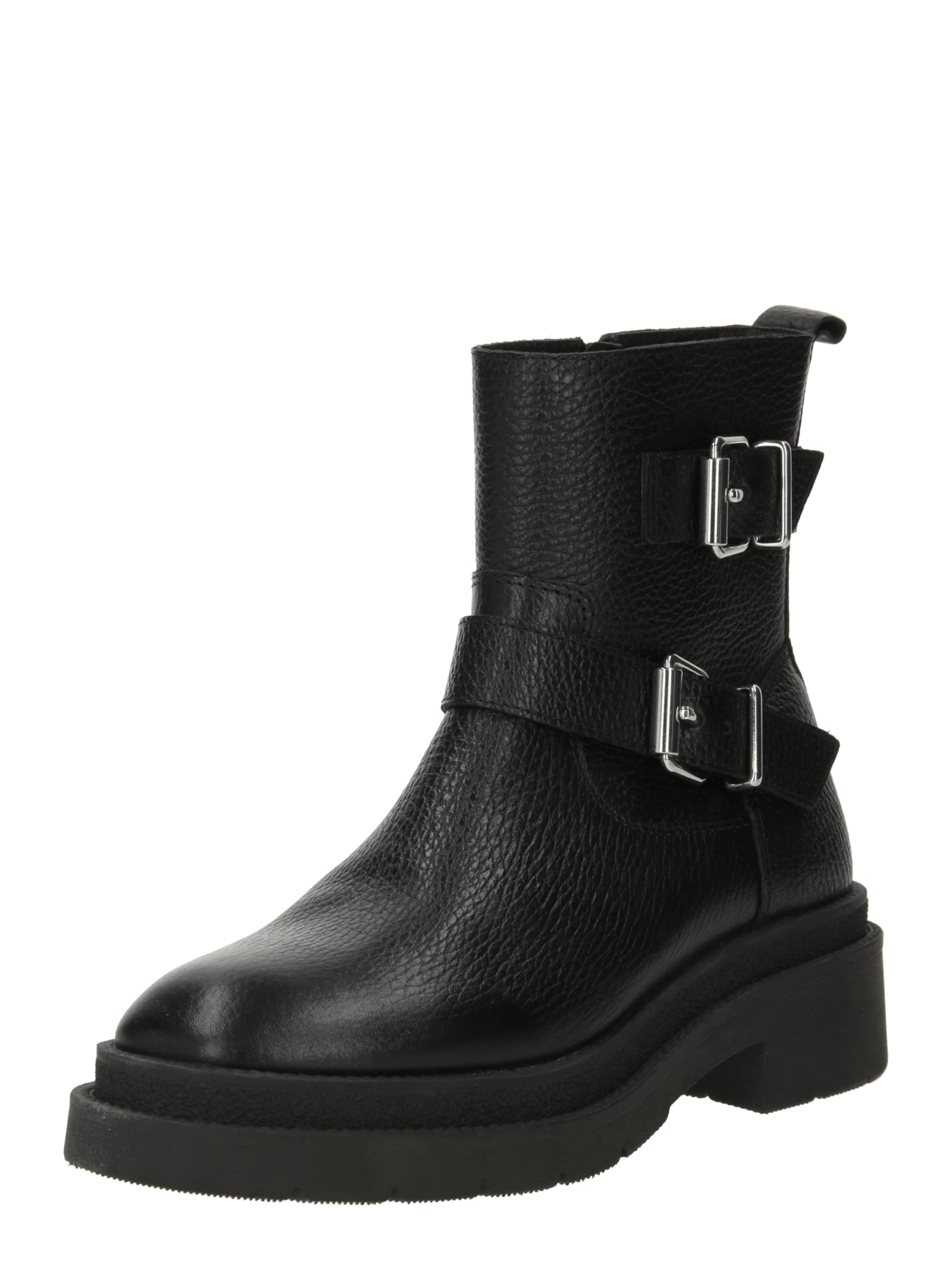 ABOUT YOU Nízké kozačky 'Cora' – černá: přední strana