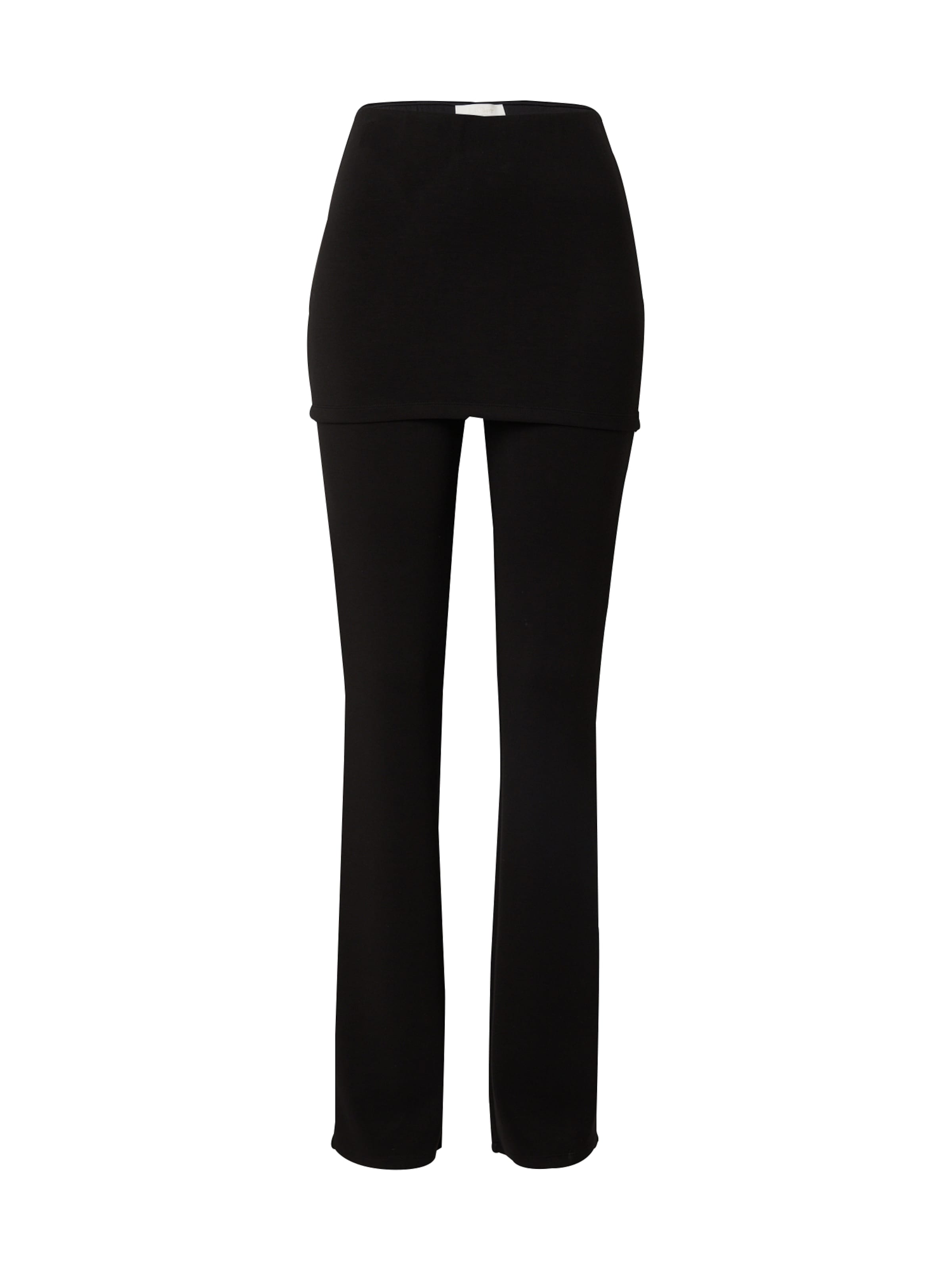 LeGer by Lena Gercke Дънки Bootcut Панталон 'Mailin' в черно: отпред