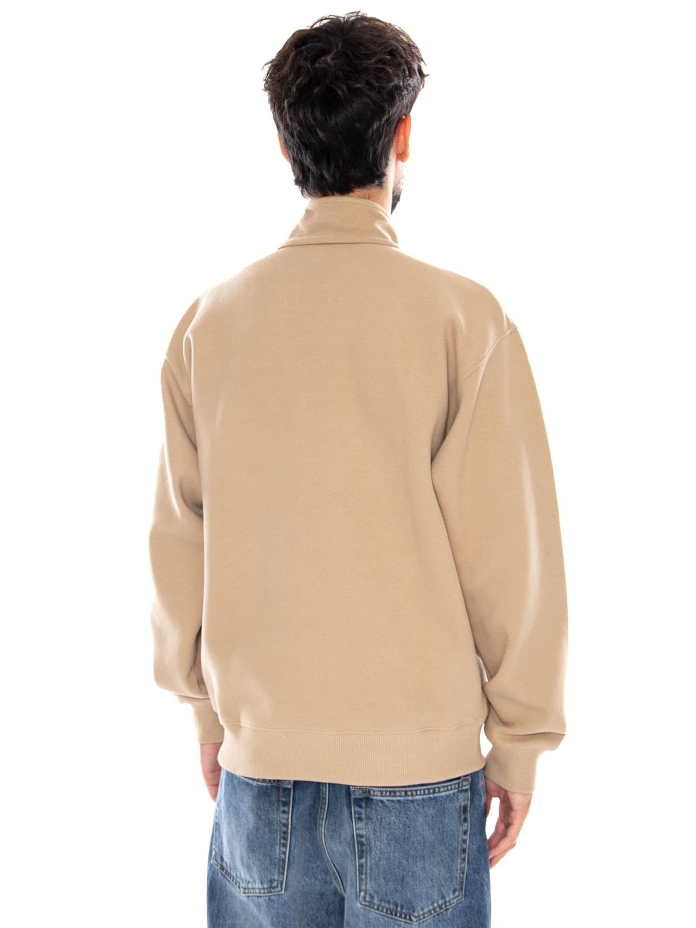 Giacca di felpa 'SWEATSHIRT BEIGE' di LACOSTE in beige