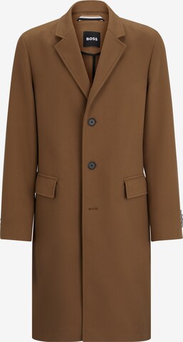 BOSS Between-Seasons Coat 'Hyde ' in Brown: front