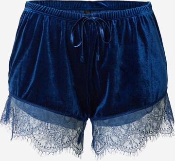 Pantaloncini da pigiama di Hunkemöller in blu: frontale