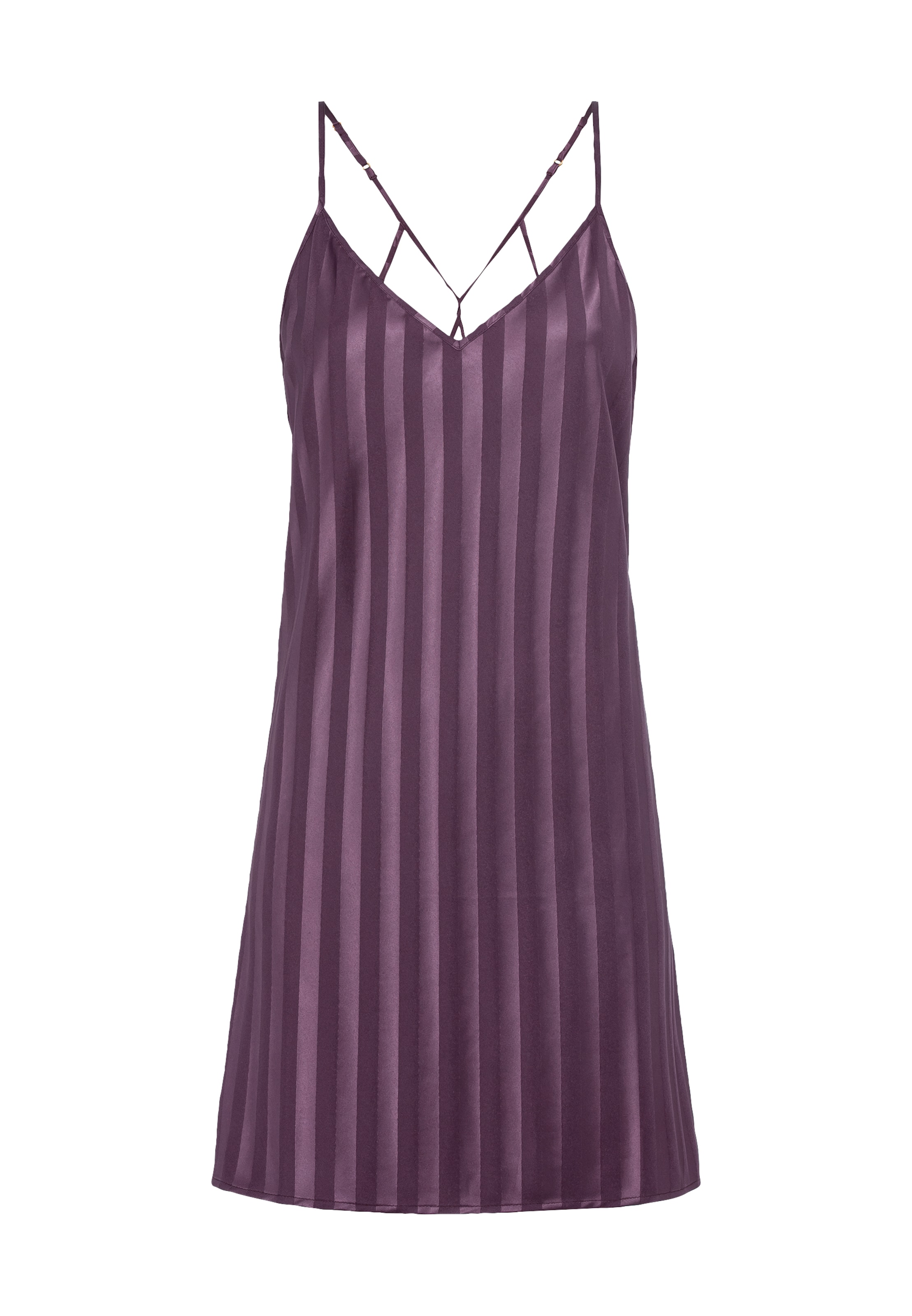 LSCN by LASCANA Koszula nocna w kolorze fioletowy: przód