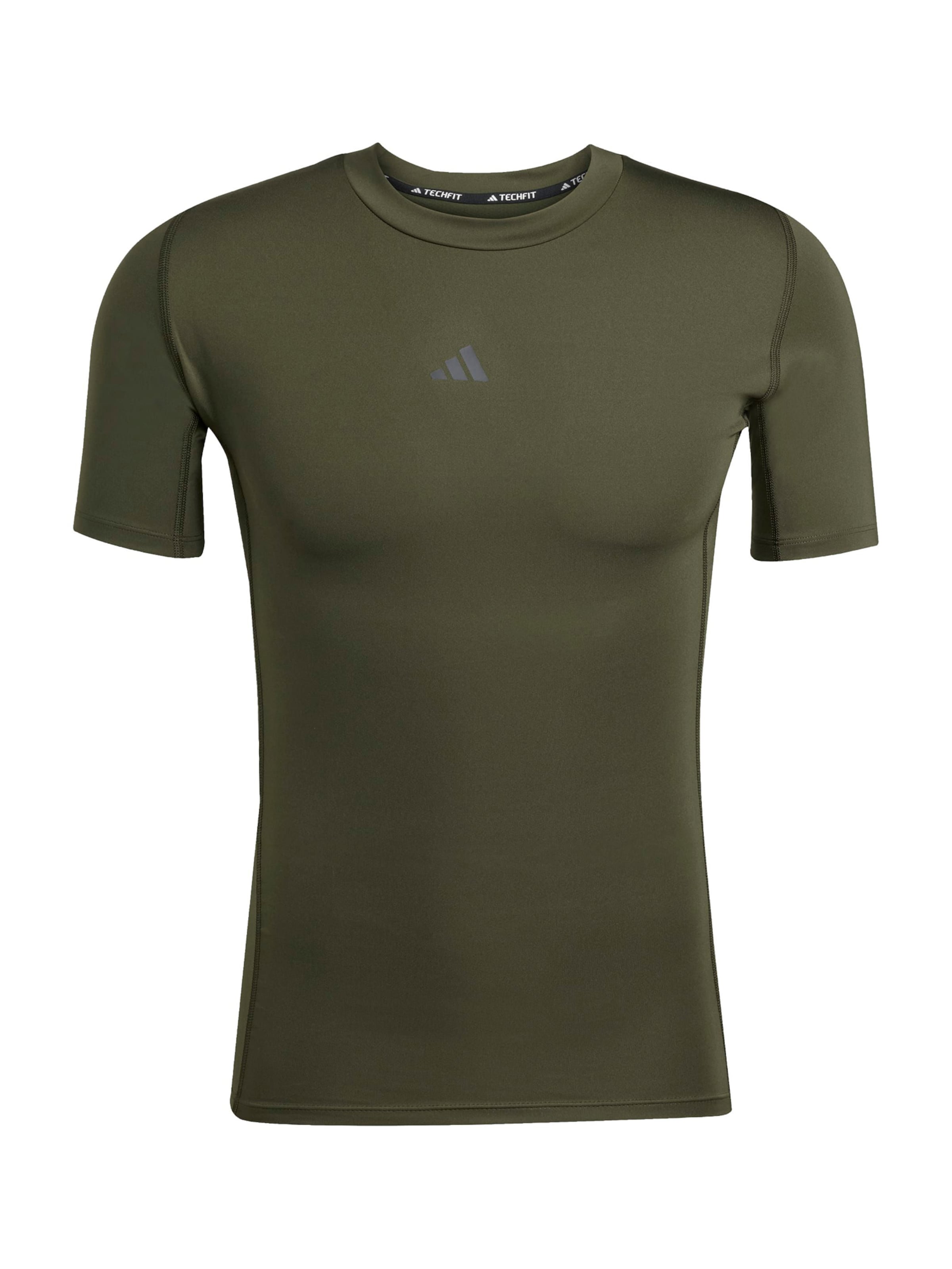 ADIDAS PERFORMANCE Λειτουργικό μπλουζάκι σε πράσινο: μπροστά