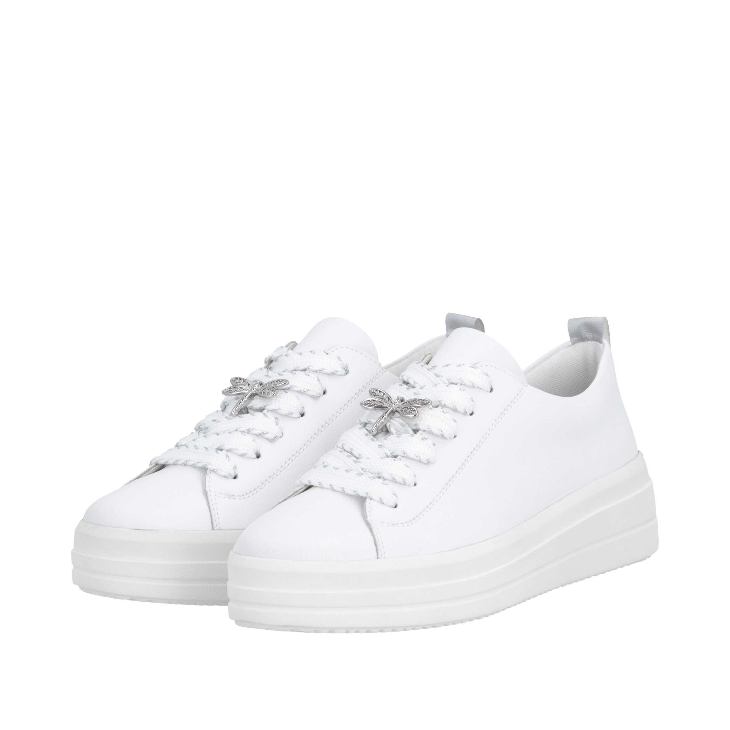 Baskets basses REMONTE en blanc