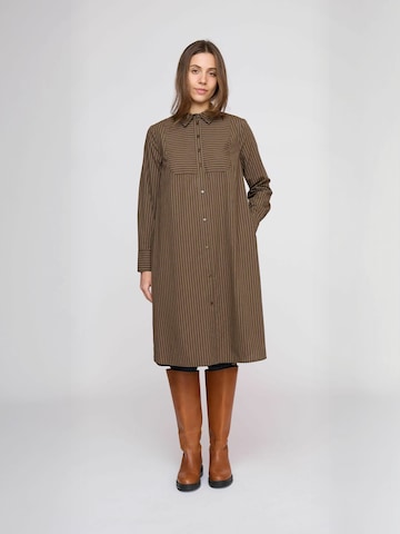 Robe ' DosiNN ' Noa Noa en marron : devant