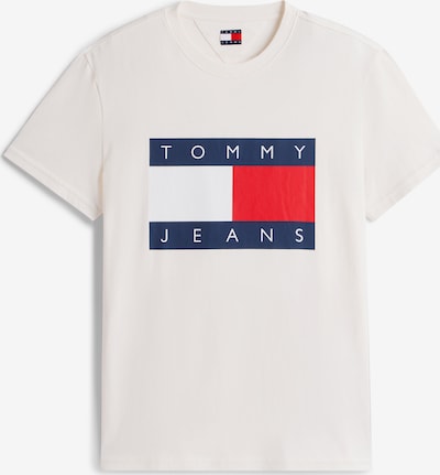 Marškinėliai iš Tommy Jeans, spalva – tamsiai mėlyna / raudona / balta / balkšva, Prekių apžvalga
