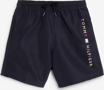 TOMMY HILFIGER Swim Trunks in Blue: front