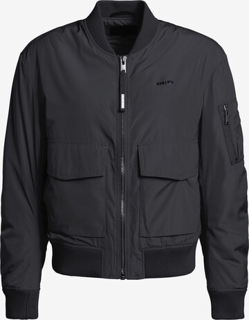 khujo Between-Season Jacket 'Nova' in Black: front