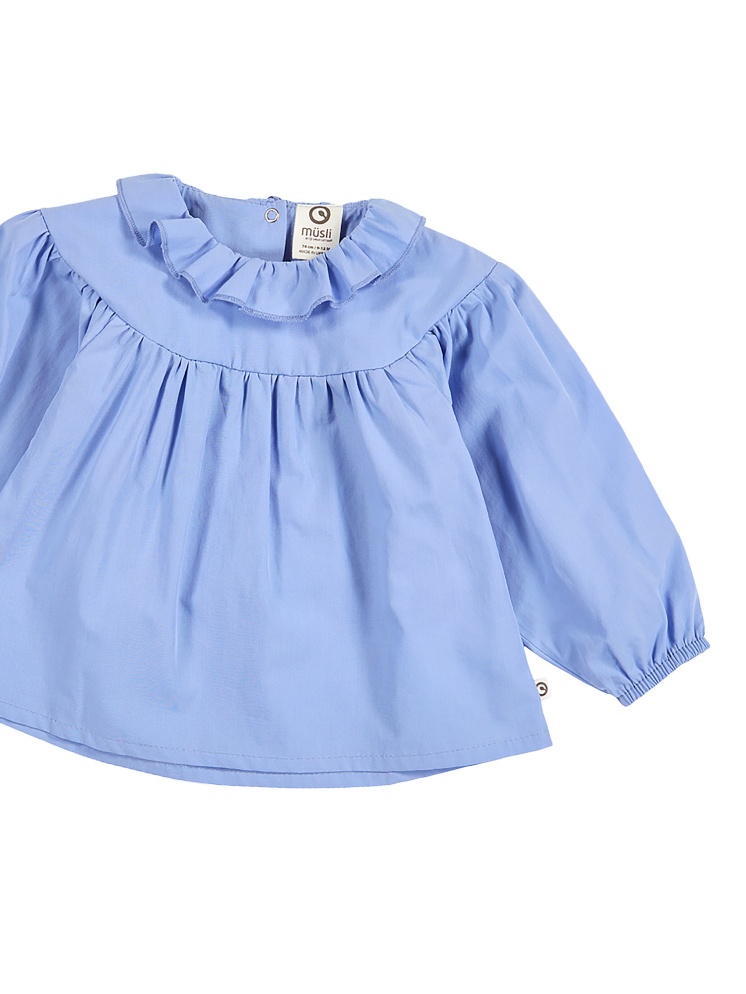 Müsli by GREEN COTTON Blouse in Blauw