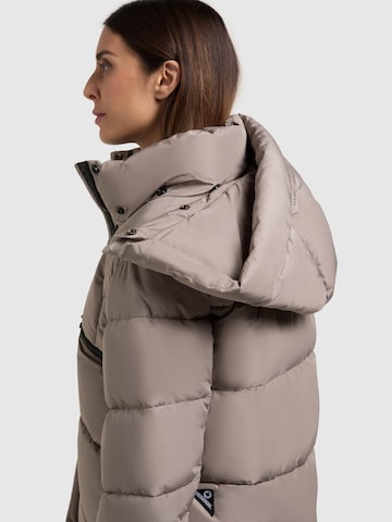 khujo Winterjacke 'Evande' in Grau