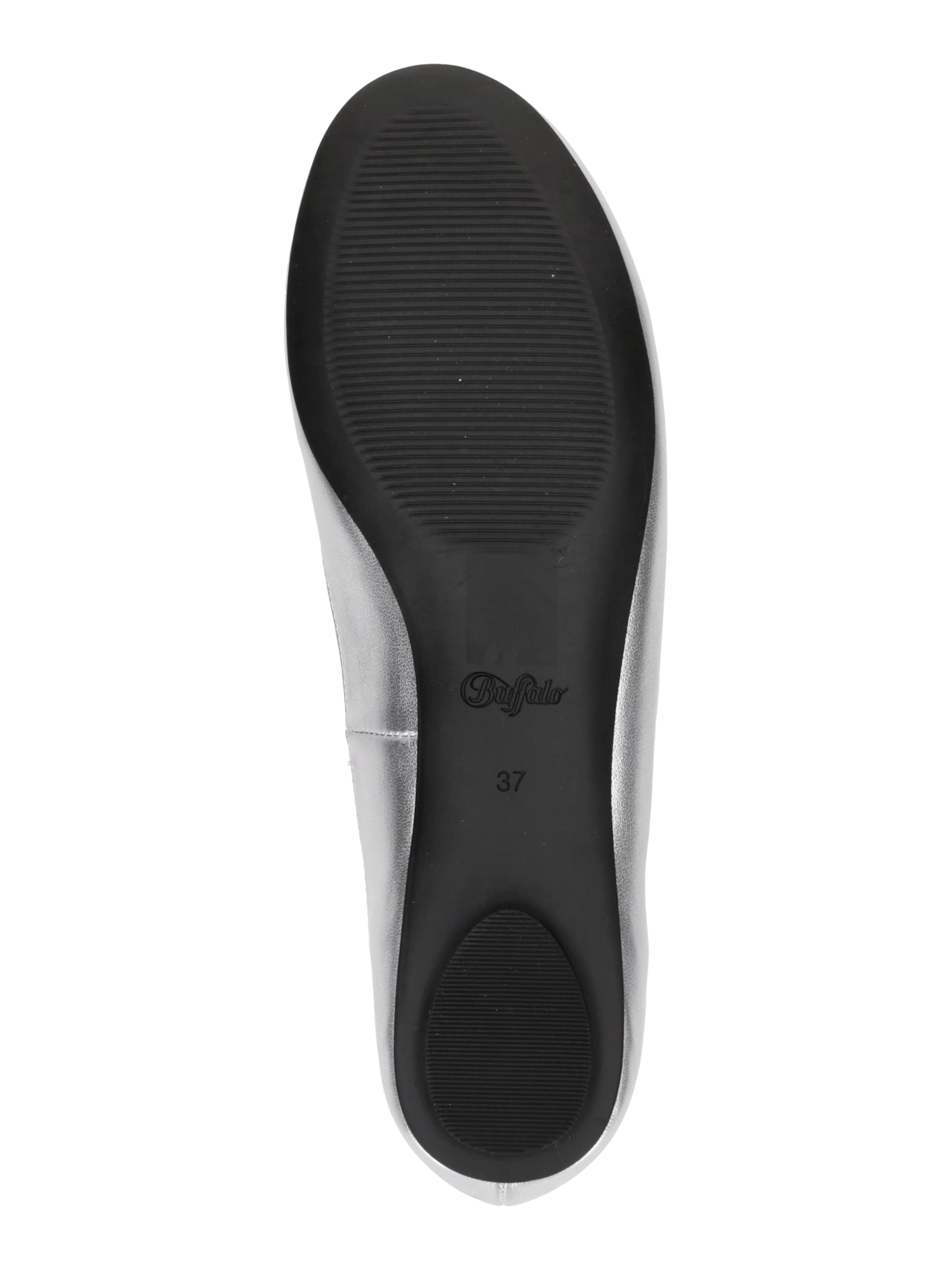 BUFFALO Балетки 'BALLET' в Серебристый