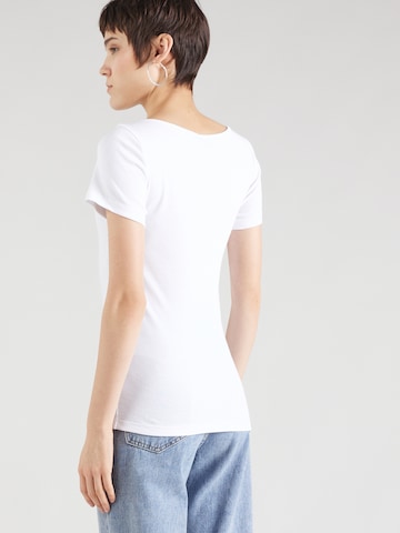 ONLY - Camiseta 'KIRA' en blanco
