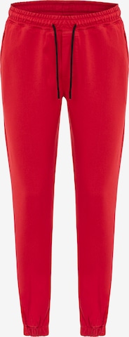 Redbridge Regular Pants in Red: front