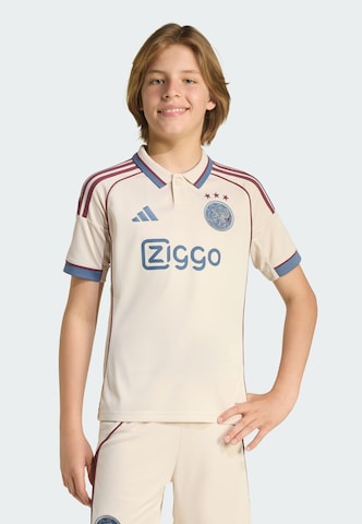 ADIDAS PERFORMANCE Trikot 'Ajax 25/26' in Beige: Vorderseite