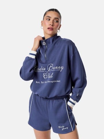 Cardio Bunny - Loosefit Pantalón 'Club' en azul: frente