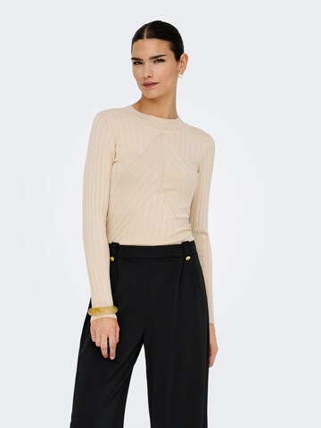 JDY Tröja 'JDYKate' i beige: framsida