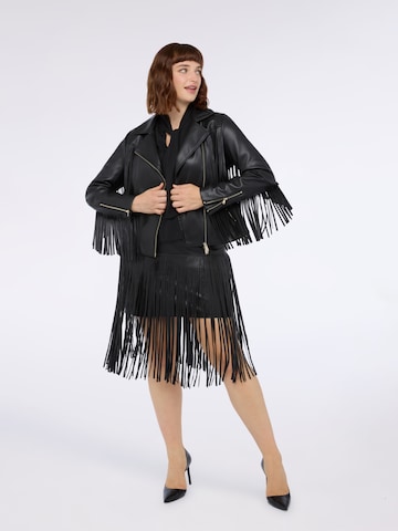 Veste mi-saison Fiorella Rubino en noir