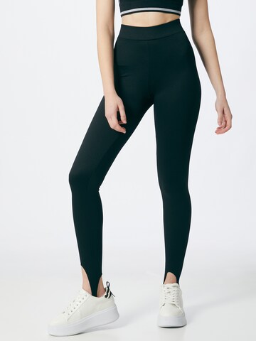 Gina Tricot Skinny Leggings 'Josie' in Zwart: voorkant