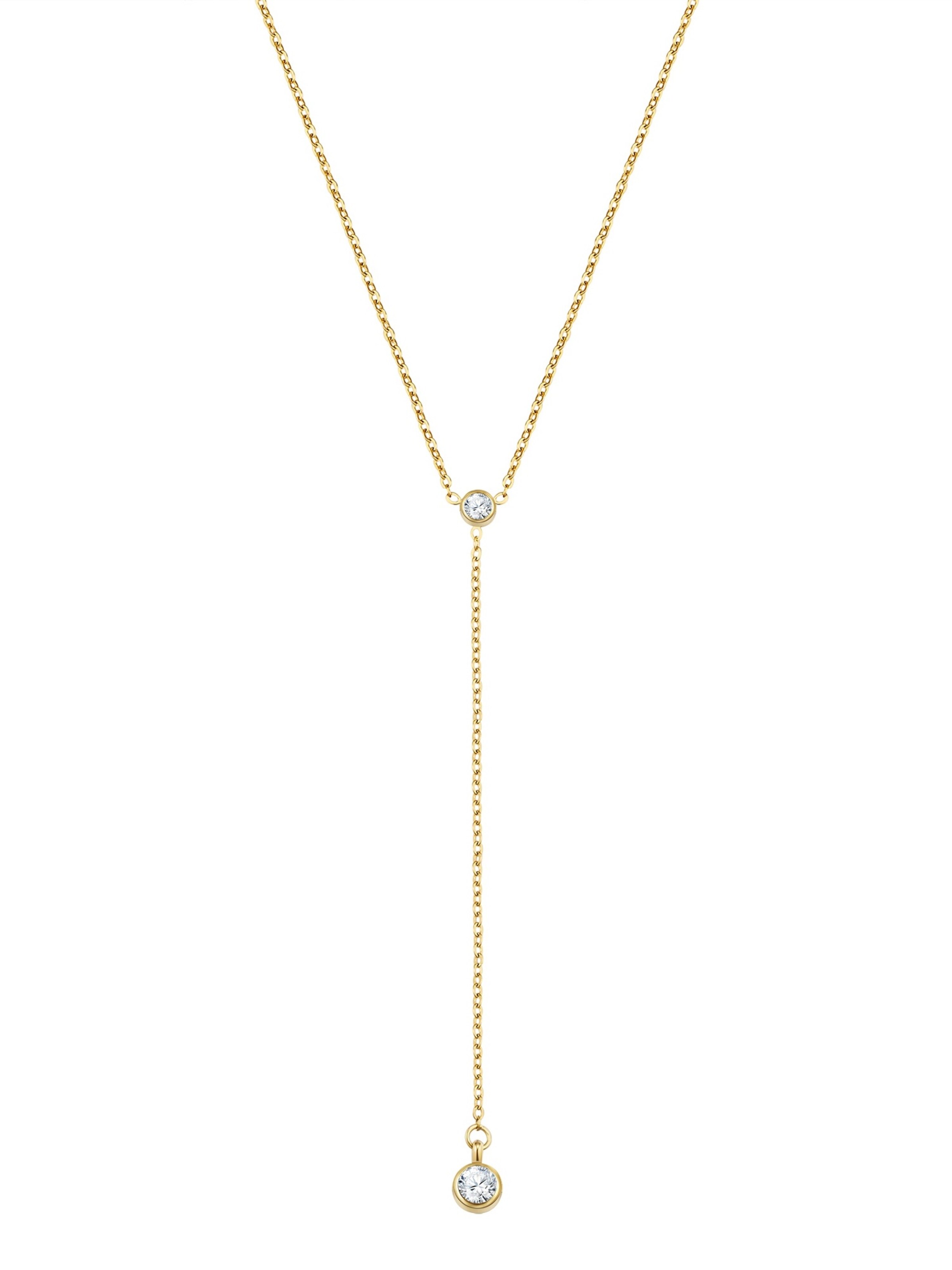 Eastside Necklace in Gold: front