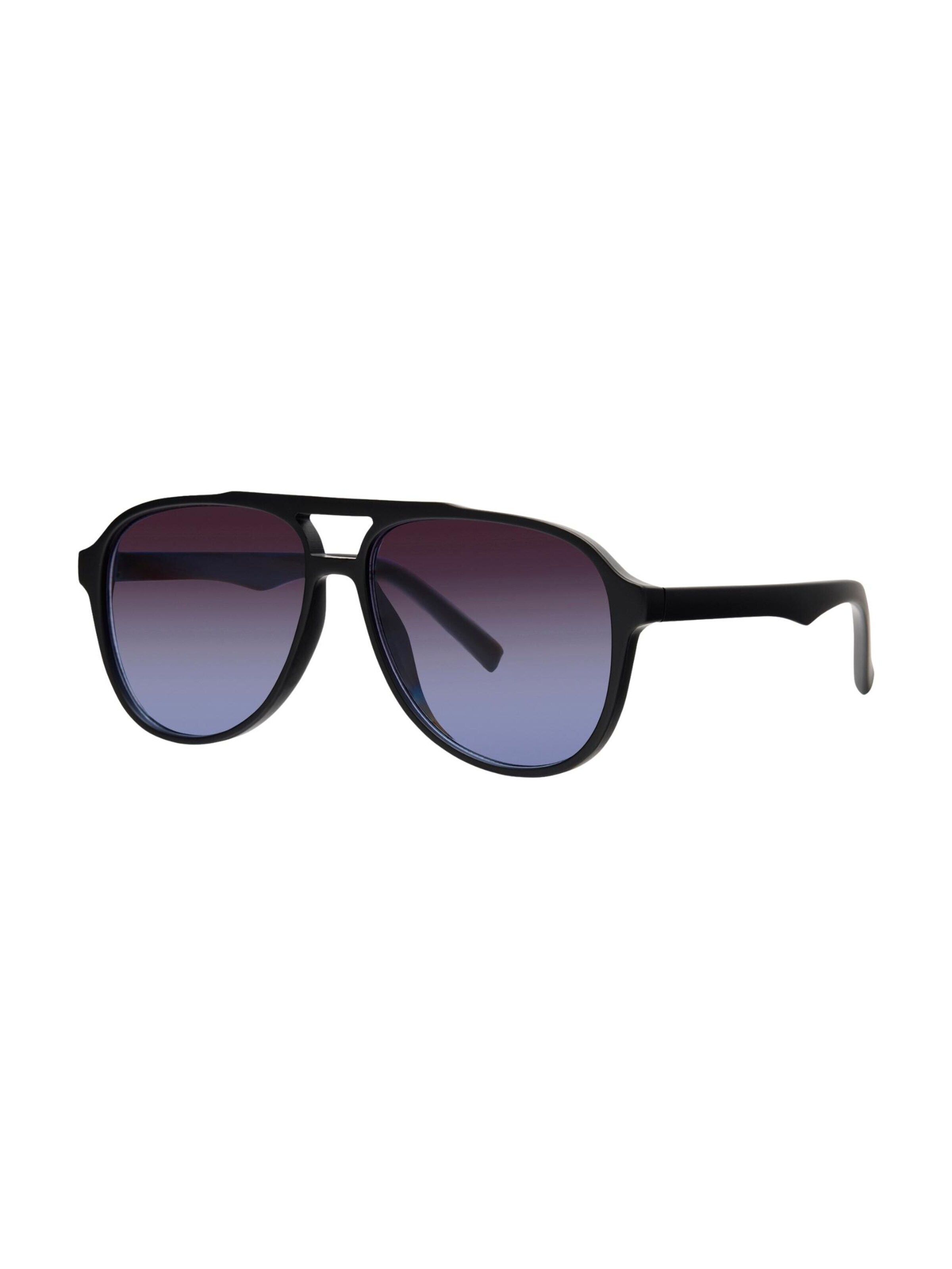 Lunettes de soleil 'Solo-Solis Urban Aviator' Maxte en noir
