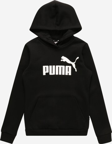 PUMA Sweatshirt 'Essentials' in Black: front