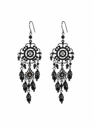 Boucles d'oreilles 'Zethina Dreamcatcher' RteRme en noir