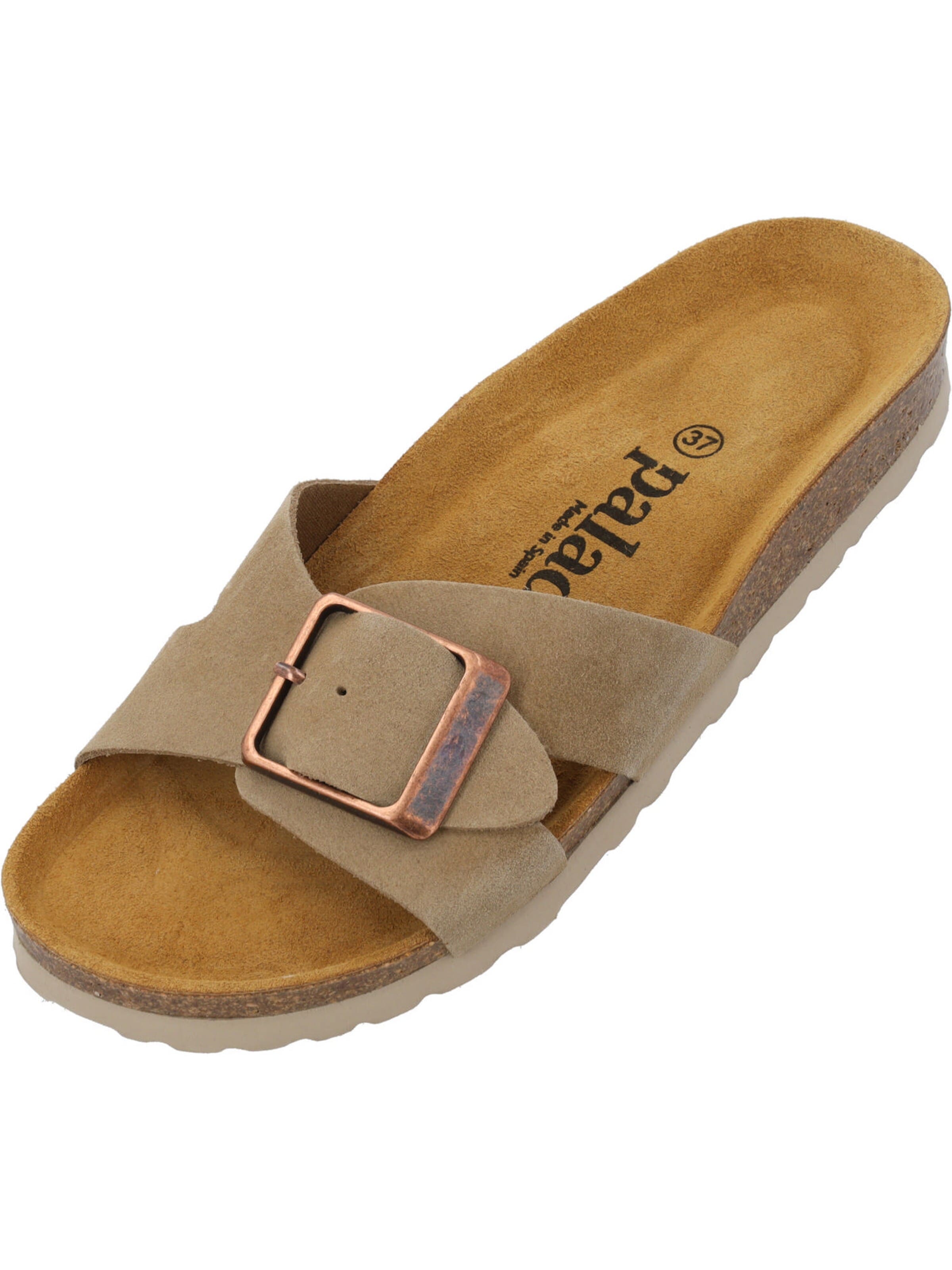 Palado Mules 'Palado Tinos Premium Leather' in Beige: front