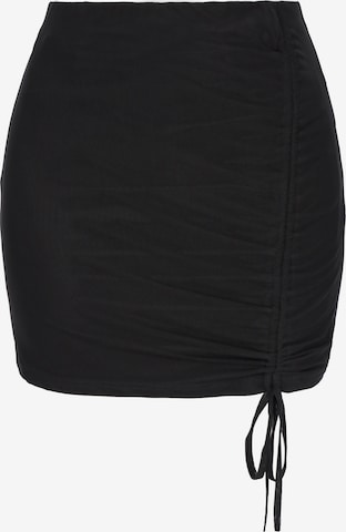 Jupe 'Festive' faina en noir : devant