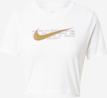 Tricou de la Nike Sportswear pe alb: față