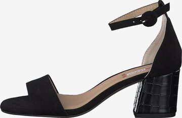 s.Oliver Strap Sandals in Black