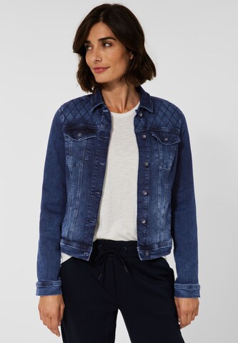 CECIL Between-Season Jacket in Blue: front