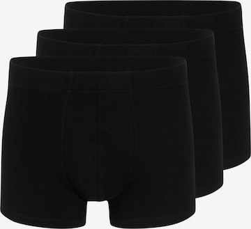 Almonu Boxer shorts 'Cotton' in Black: front