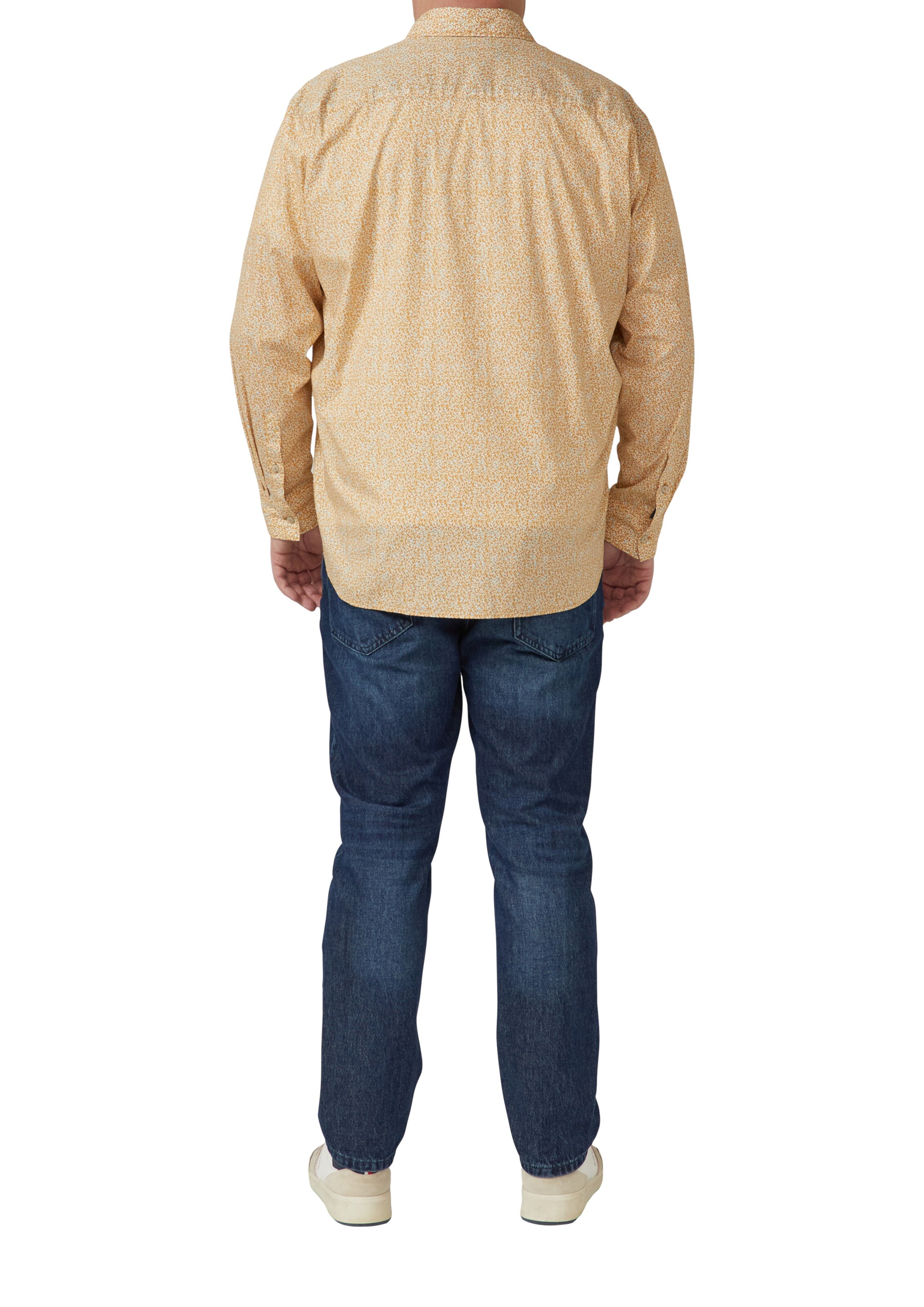 s.Oliver Men Big Sizes Slim Fit Hemd in Weiß