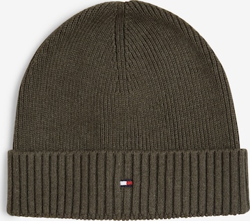 TOMMY HILFIGER Beanie in Green: front