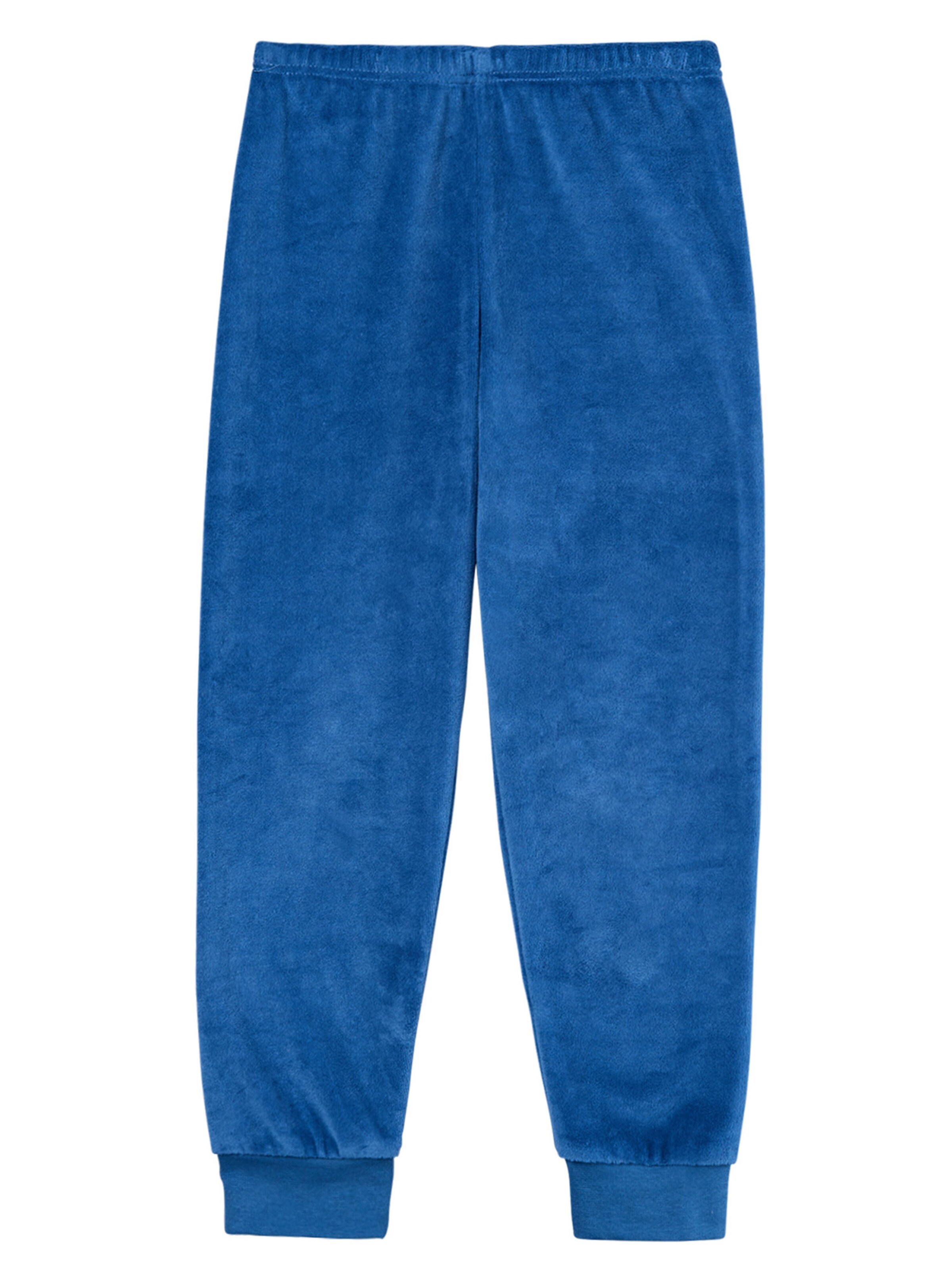 SCHIESSER Schlafanzug in Blau