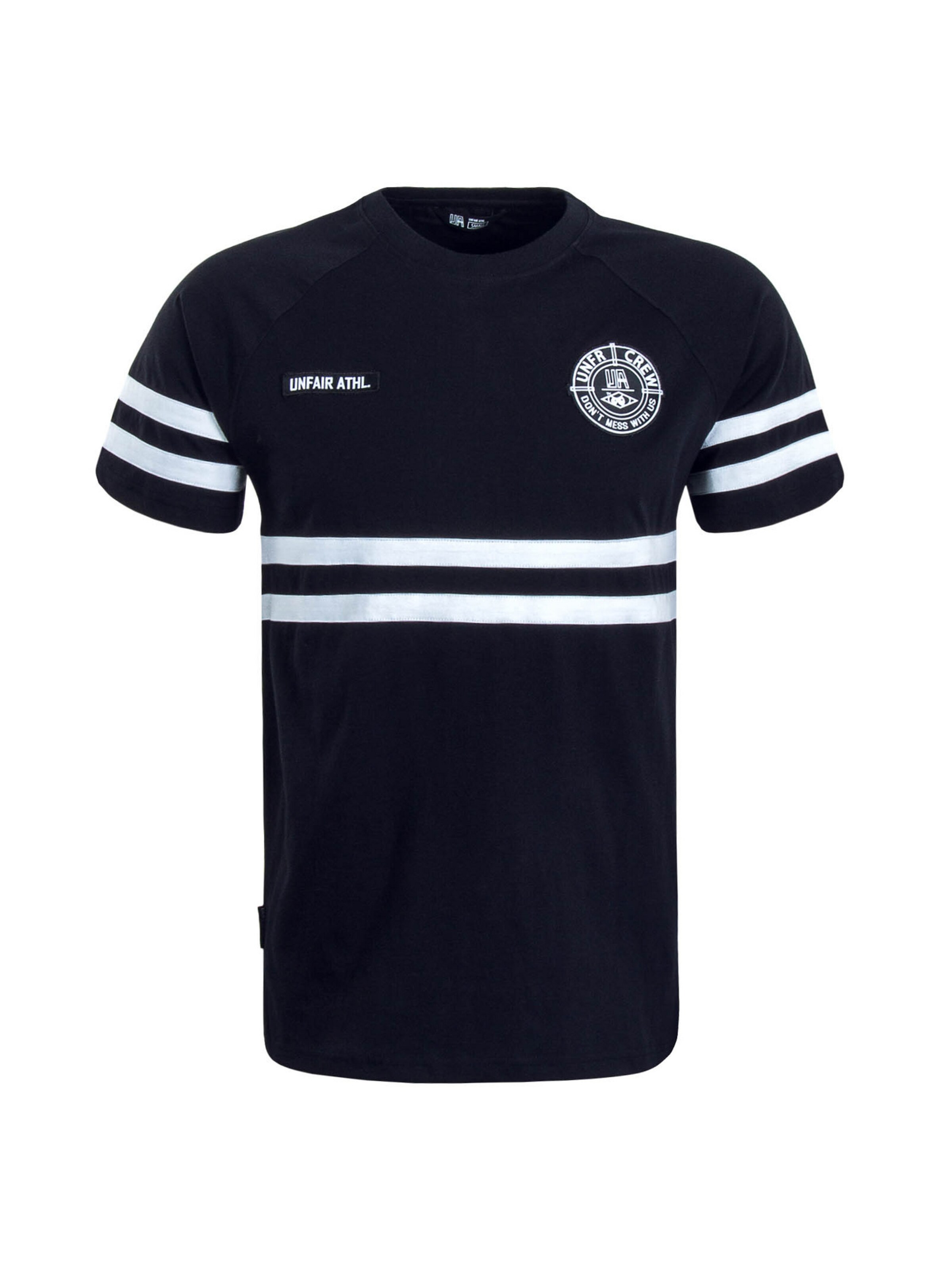 Maglietta di Unfair Athletics in blu: frontale