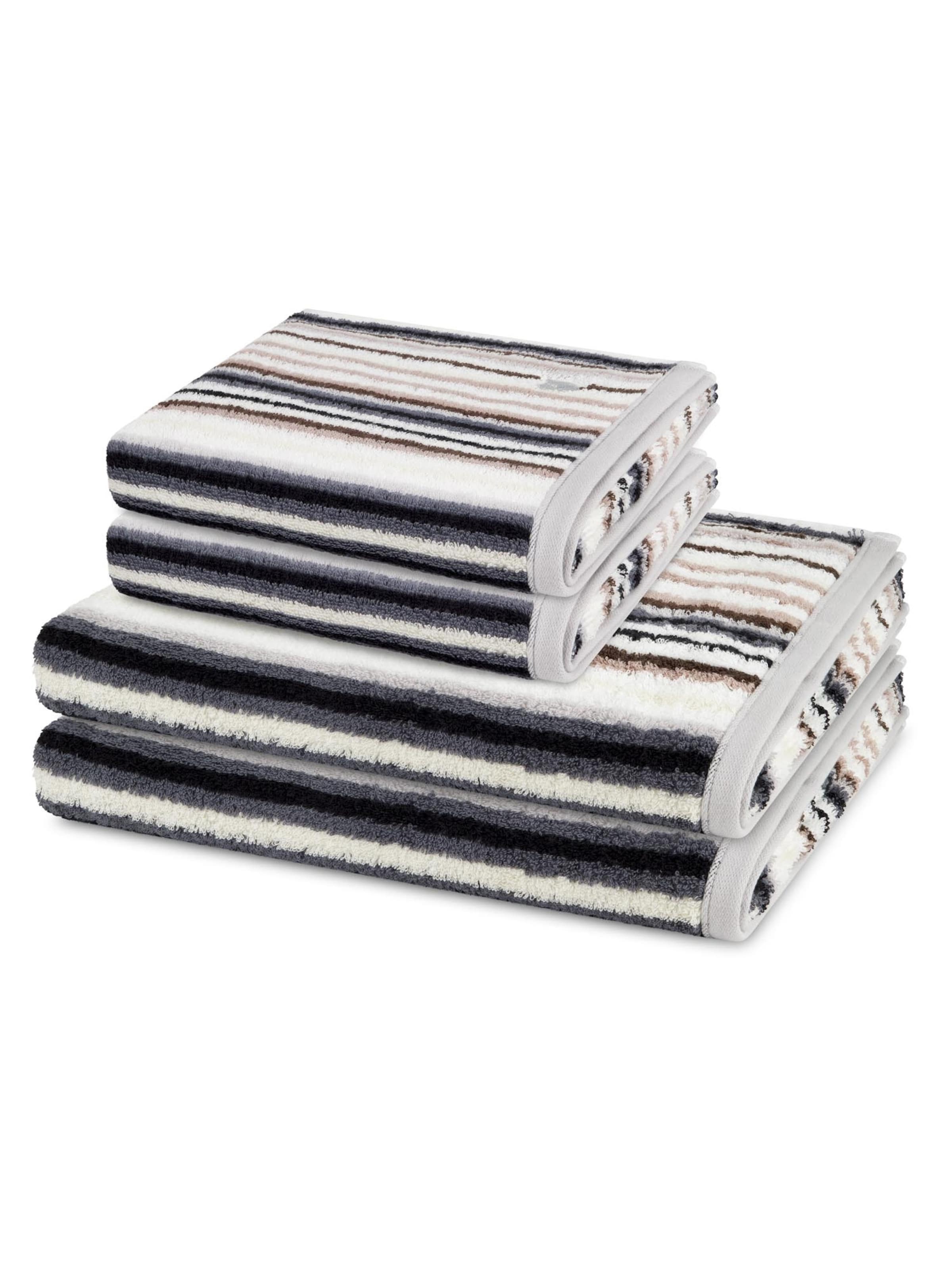 ROSS Towel 'Vita' in Brown: front