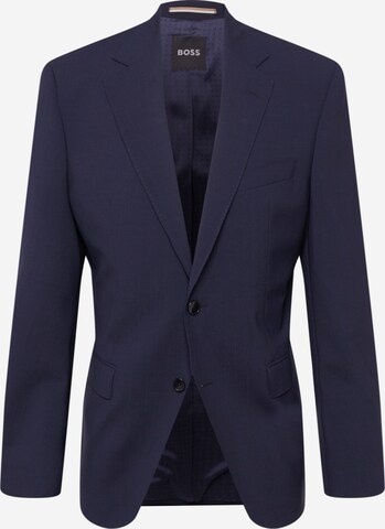 Coupe regular Veste de costume 'Jeckson' BOSS en bleu : devant