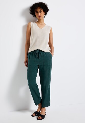 STREET ONE Loose fit Pants in Green