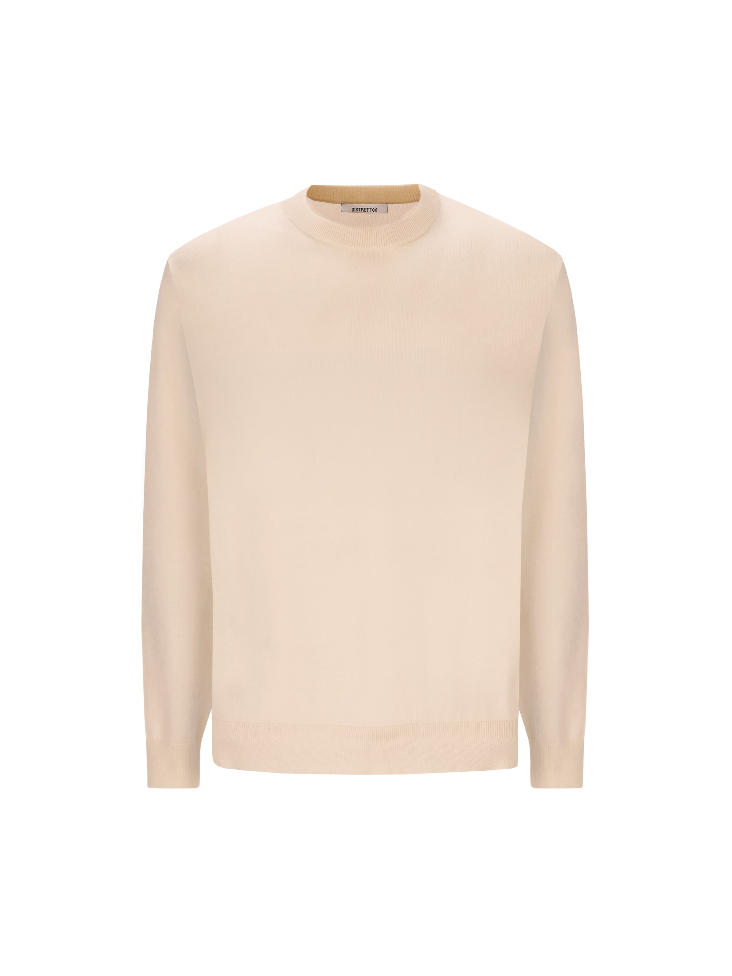 Distretto12 - Jersey 'Perugino' en beige: frente