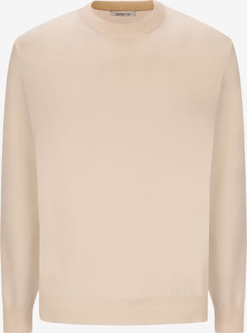 Distretto12 - Jersey 'Perugino' en beige: frente