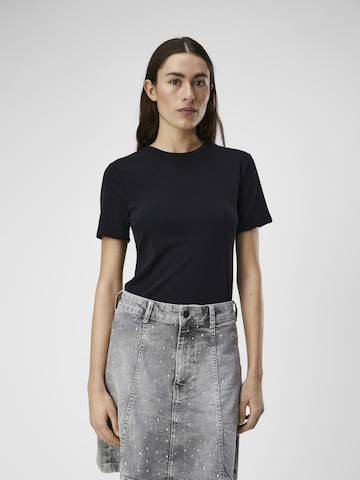 OBJECT Shirt 'Annie' in Black: front