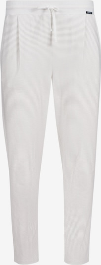 Skiny Pantalon de pyjama en gris clair / noir / blanc, Vue avec produit