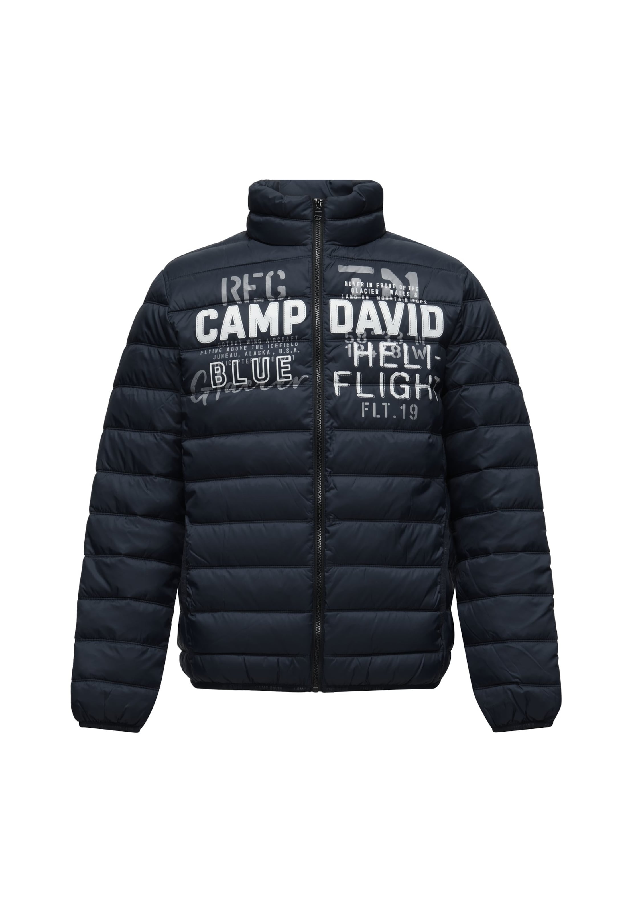 CAMP DAVID - Chaqueta de entretiempo en azul: frente