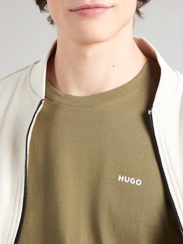 HUGO T-Shirt 'Dero' in Grün