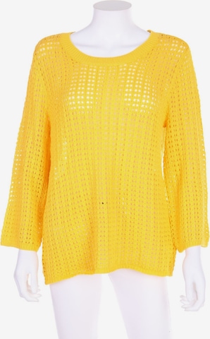 bonprix Sweater & Cardigan in L-XL in Yellow: front