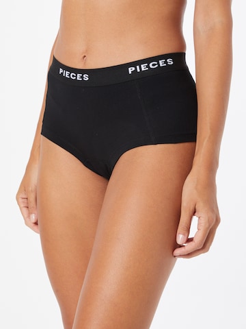 Panty di PIECES in nero: frontale