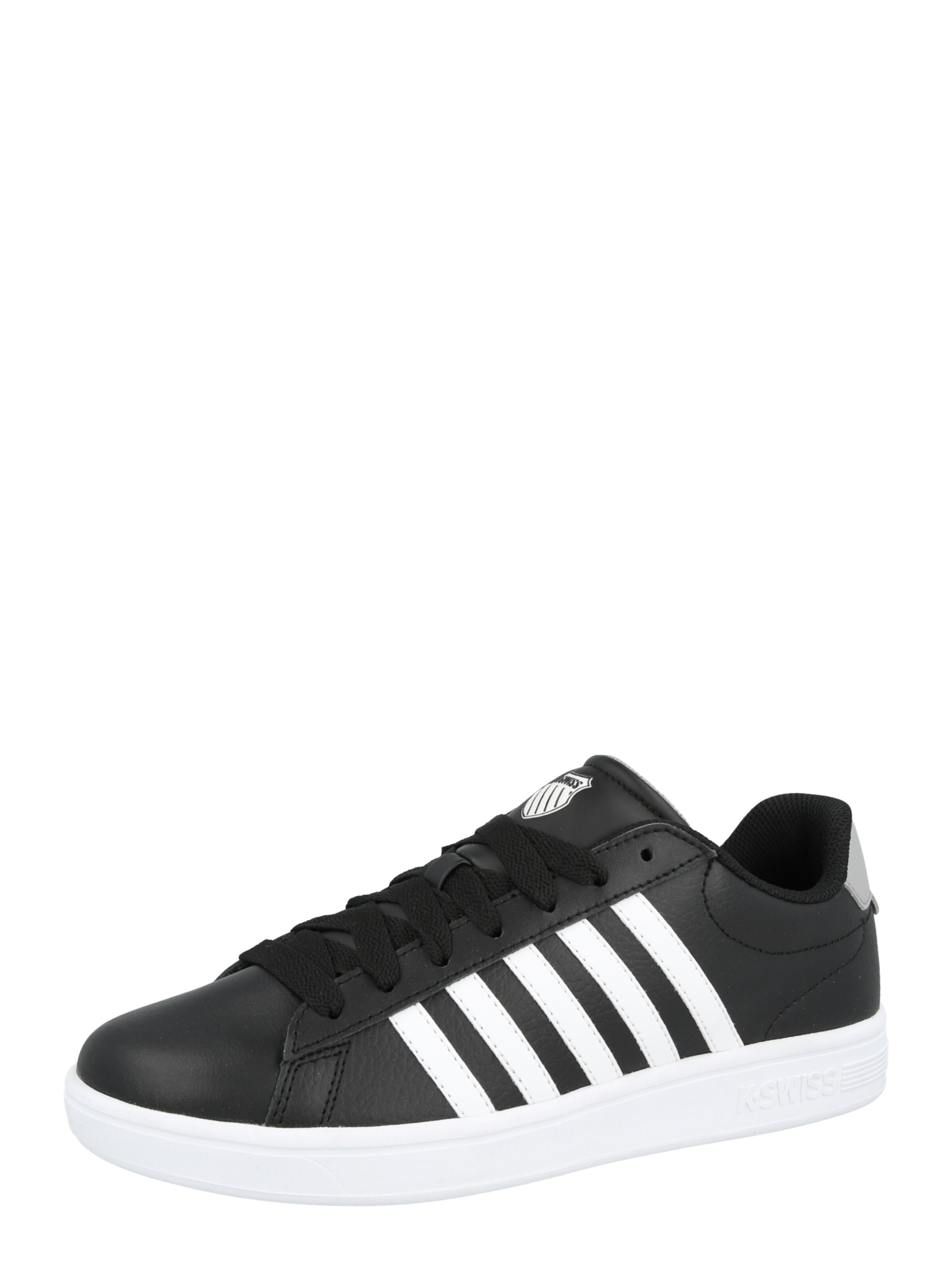 K-SWISS Platform trainers 'COURT TIEBREAK II' in Black: front