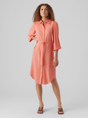 VERO MODA Kleid 'SARA' in Orange